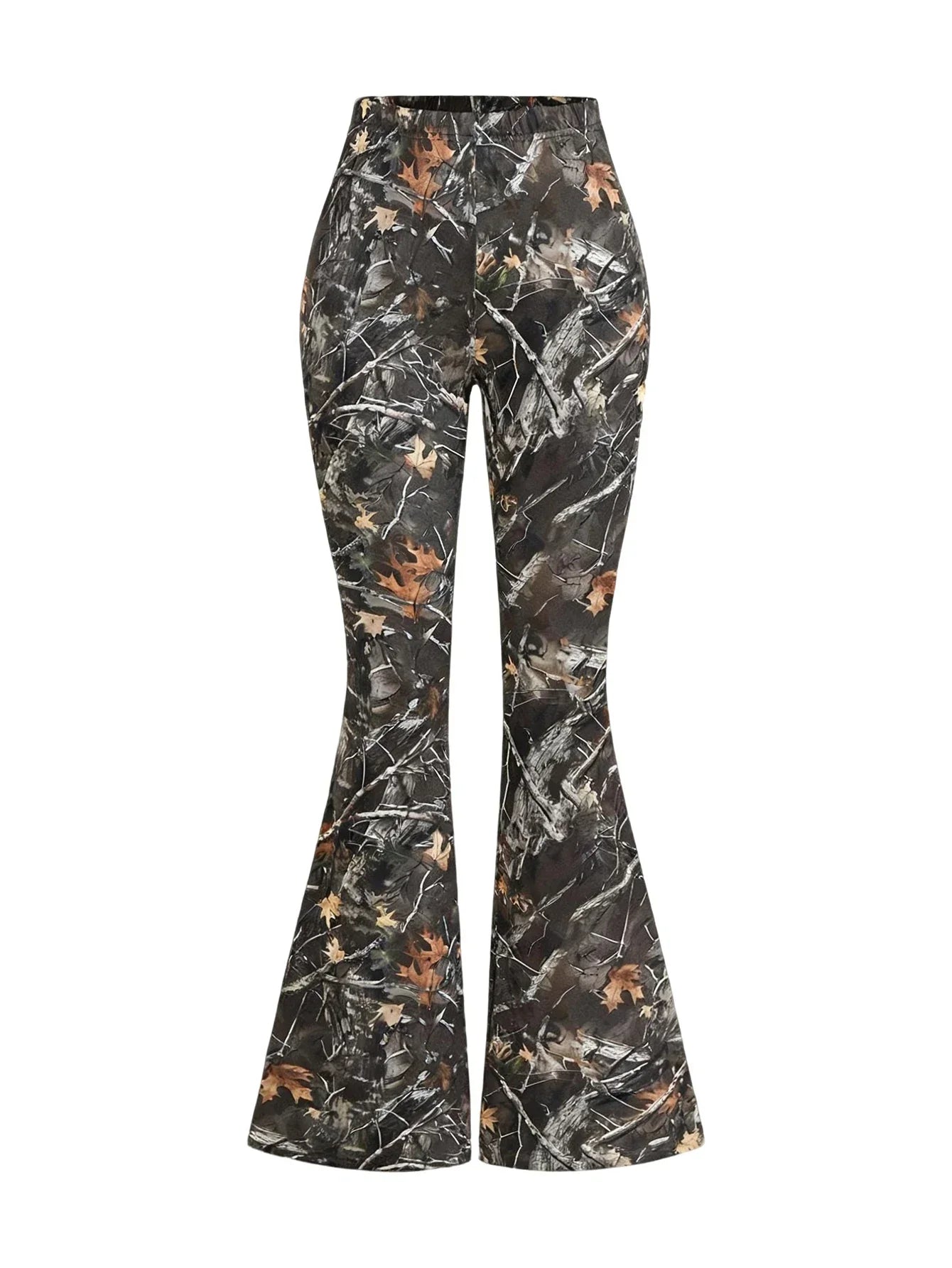 Women's High Waist Yoga Workout Fitness Flare Pants