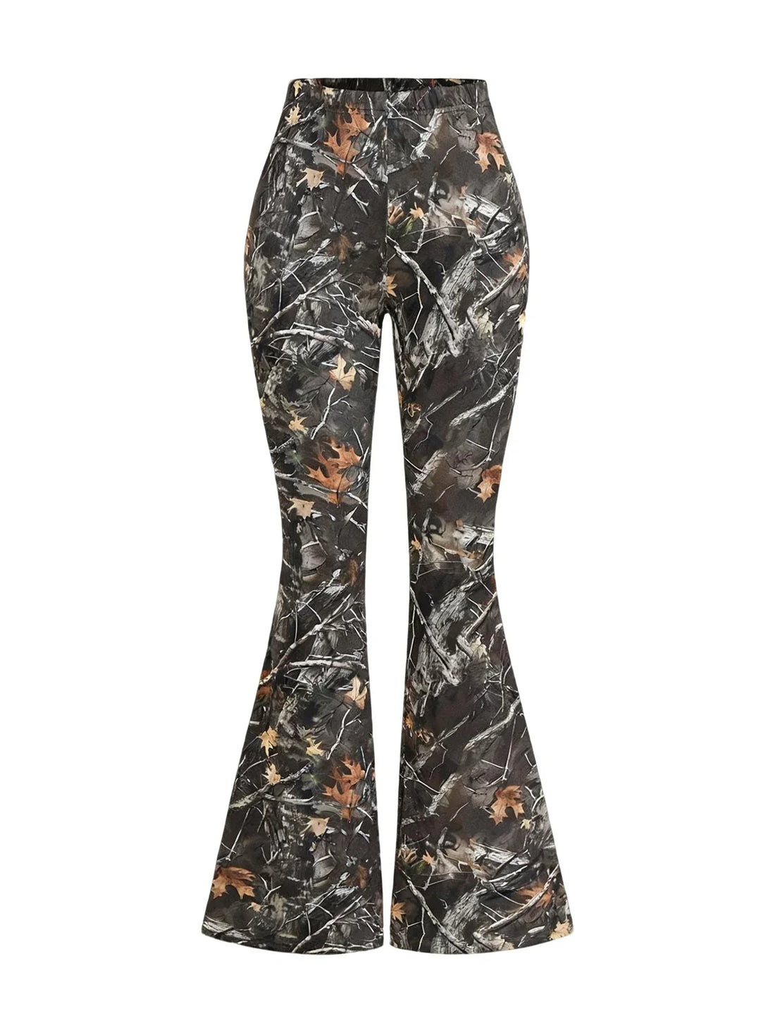 Women's High Waist Yoga Workout Fitness Flare Pants