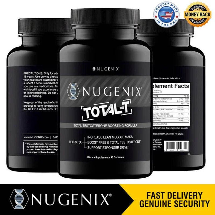 Nugenix-Total T,B Vitamins, Trace Mineral Supplement 90 Capsules