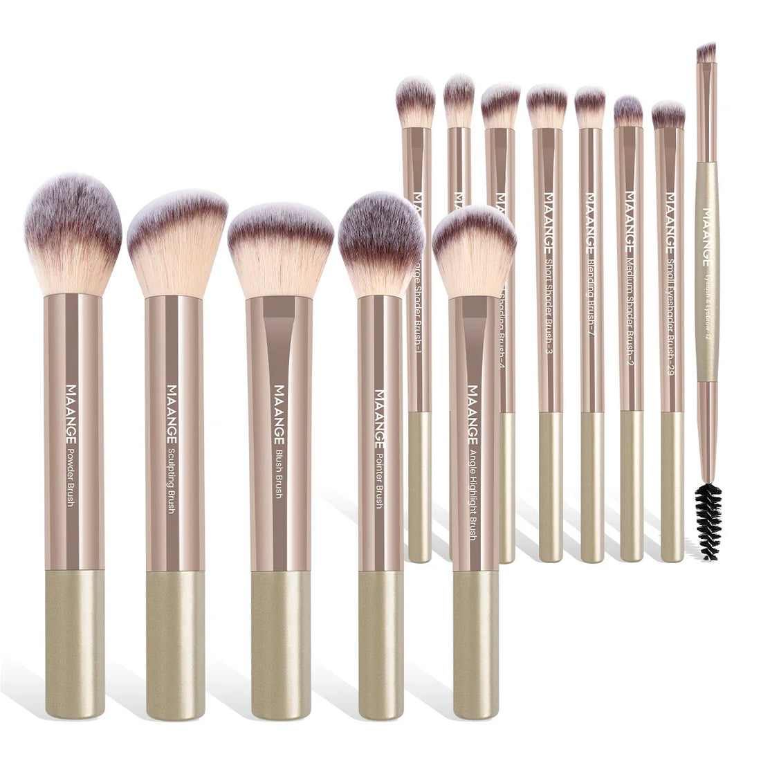 13PCS Makeup Kabuki Blendable Brush Set
