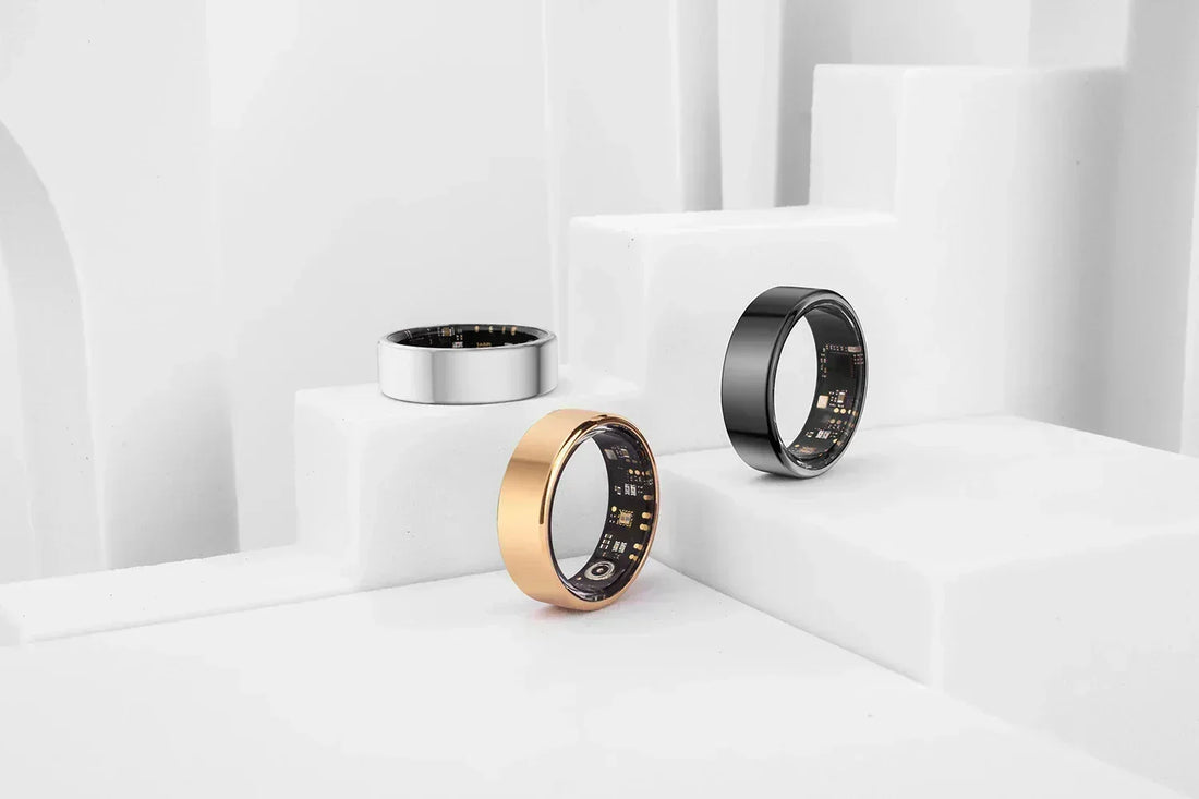 2024 COLMI Men's or Women's Waterproof Smart Ring Fitness Tracker