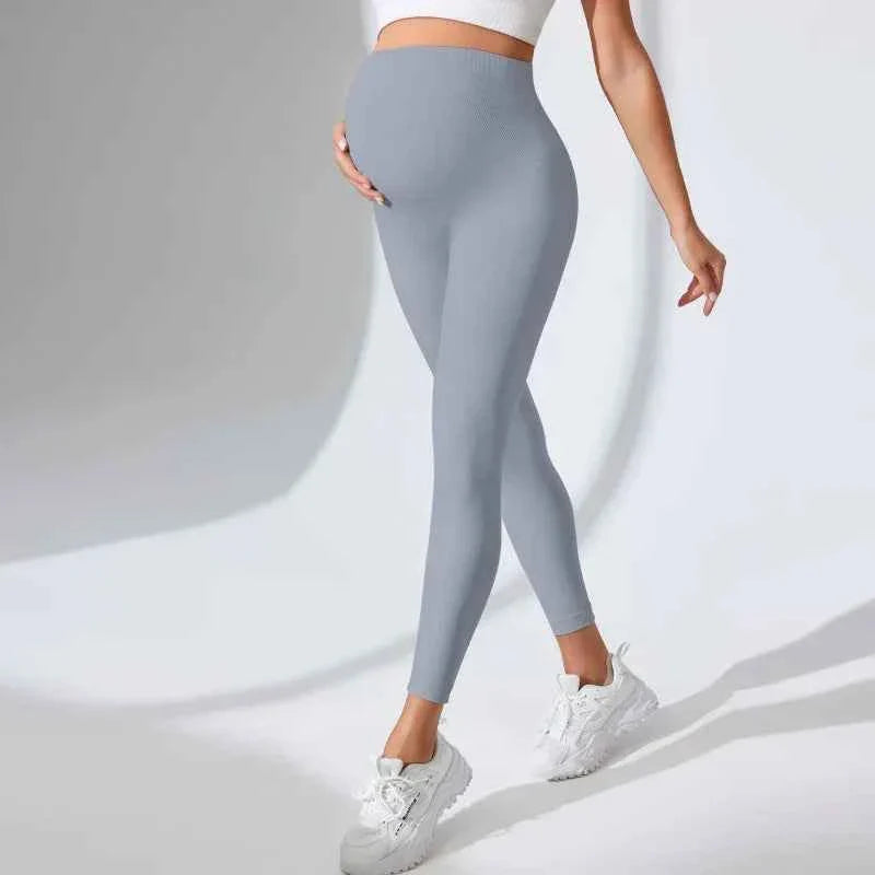 Women's Seamless High Waist Maternity Yoga Leggings