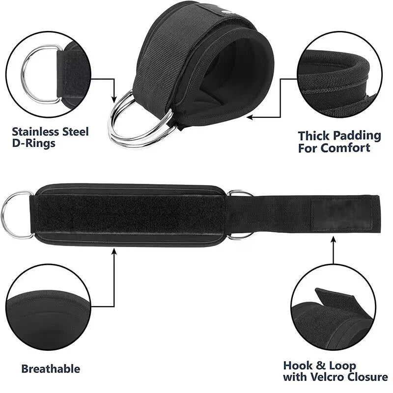 Yoga Ankle Straps Resistance Bands Set