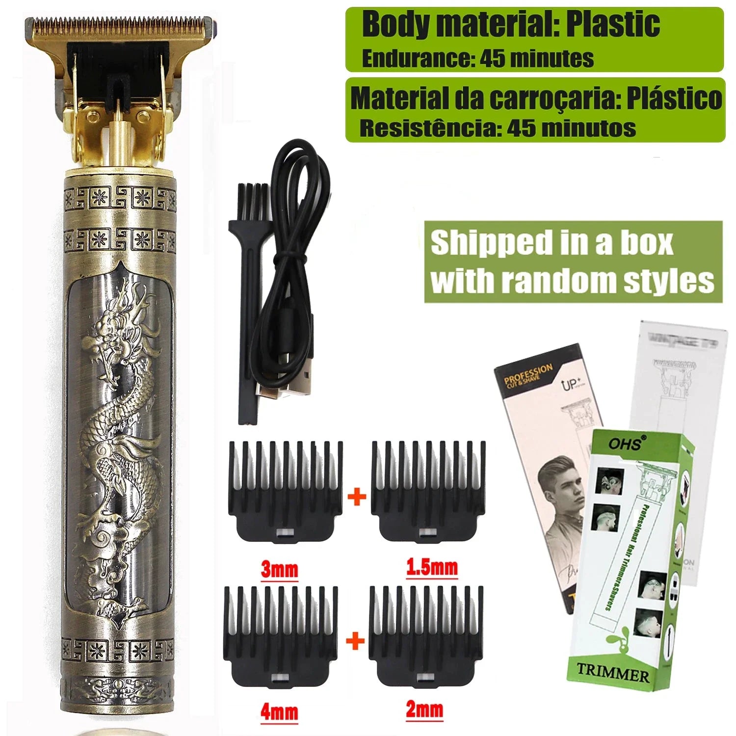 T9 Electric Men's Hair Clippers