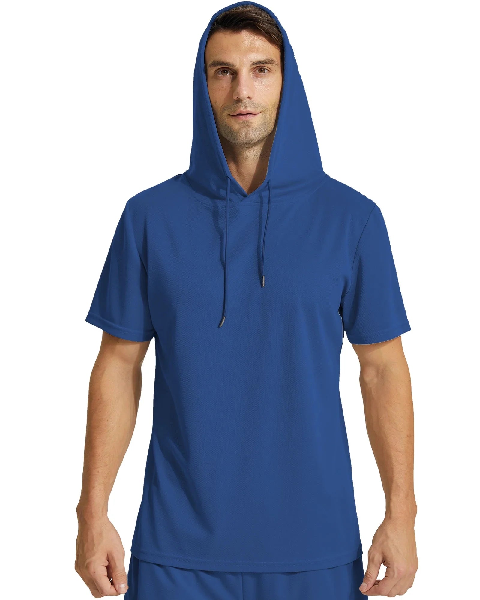 Men's Workout Hooded T-Shirts