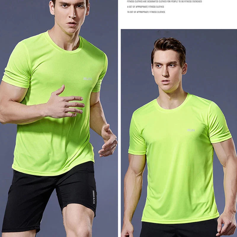 Men's Quick Dry Compression Running T-Shirt