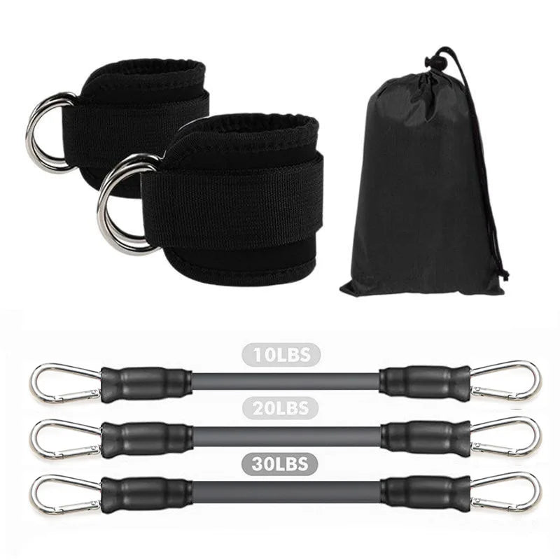 Yoga Ankle Straps Resistance Bands Set