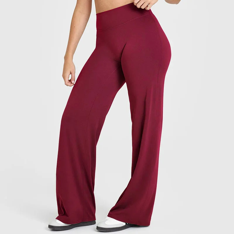 Women's Quick Dry Yoga Wide Leg Pants