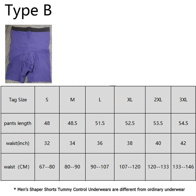 Men's High-Elasticity Comfort Shapewear