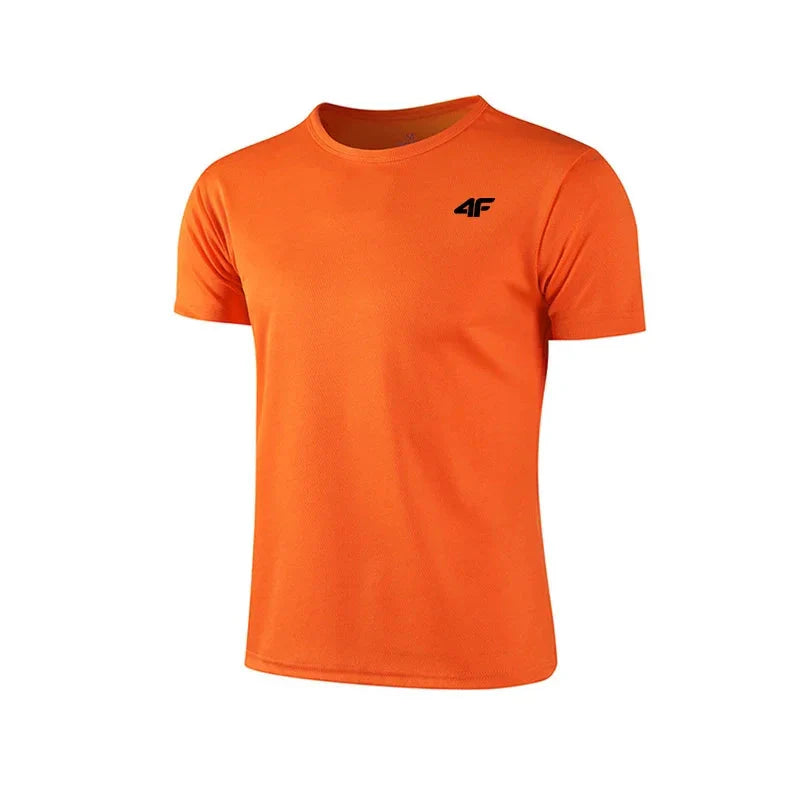 Men's Summer Exercise Training Quick Dry T-shirt