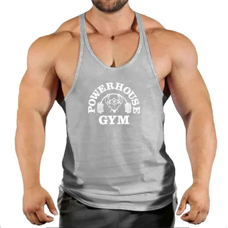 Men's 3D Printed Quick-Dry Sports Tank Top