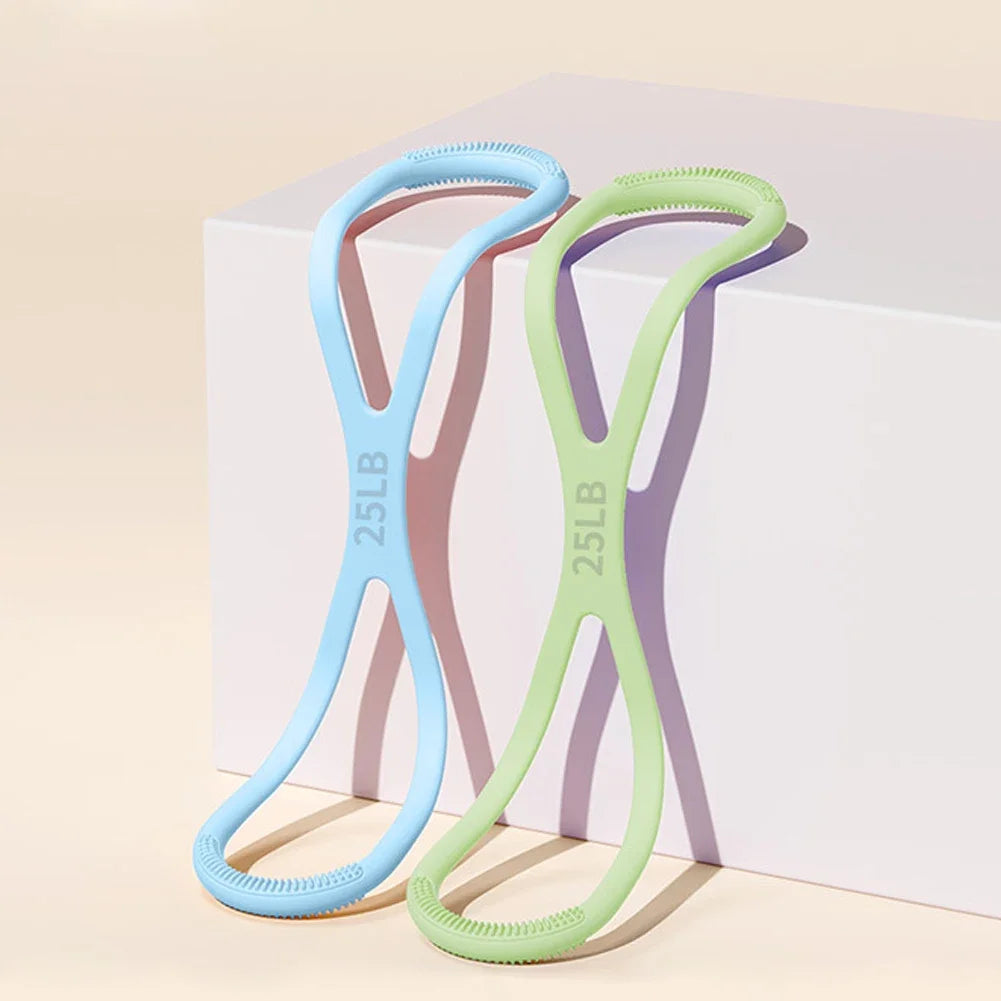 Figure 8 Yoga Fitness Resistance Bands
