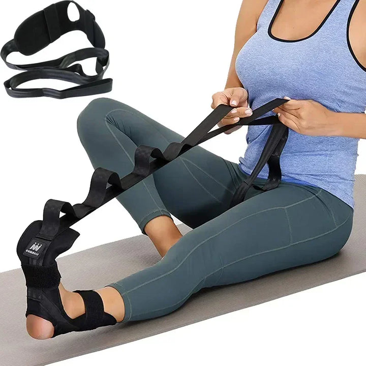 Yoga Leg Flexibility Stretching Rehabilitation Fitness Band/Plantar Fasciitis Foot Care