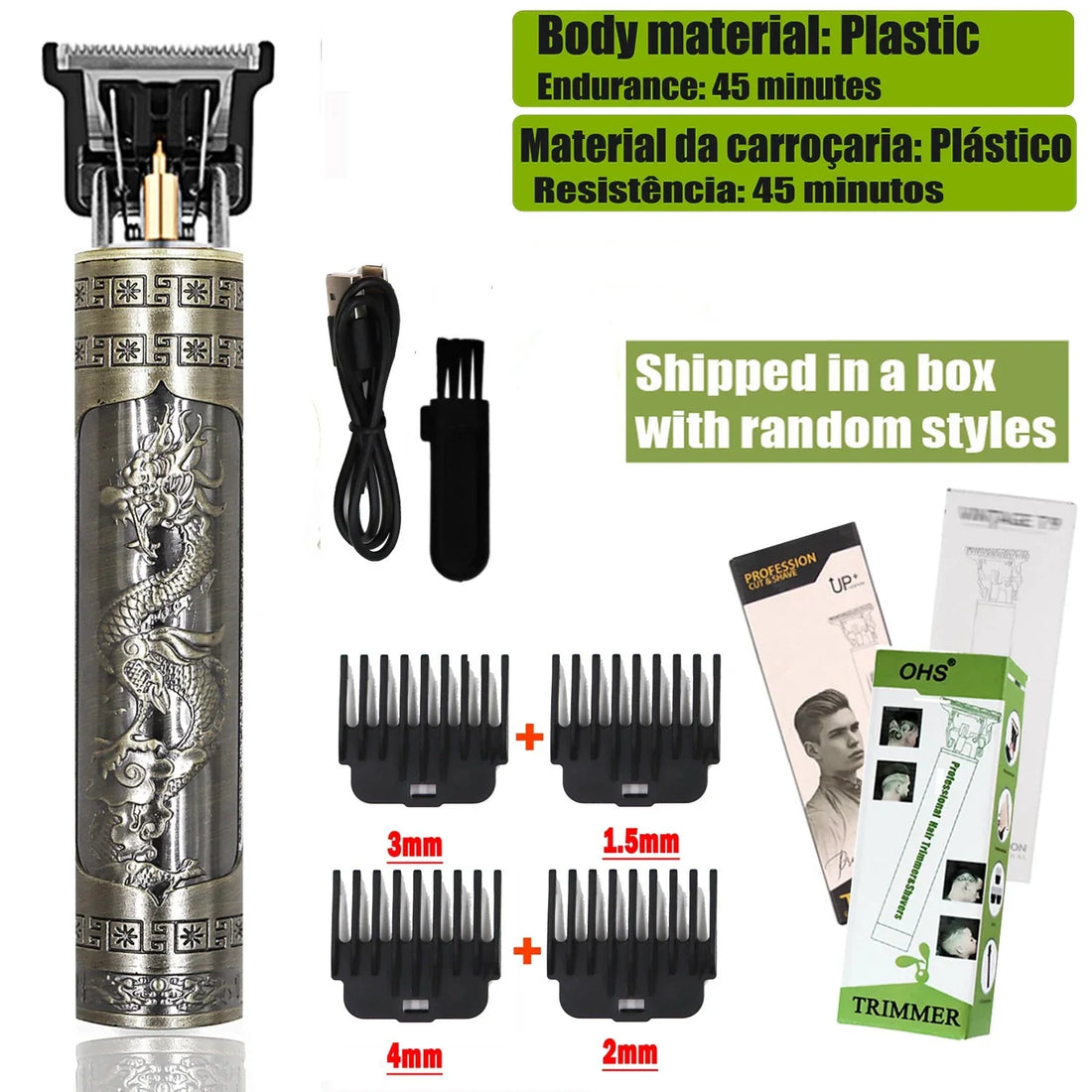 T9 Electric Men's Hair Clippers