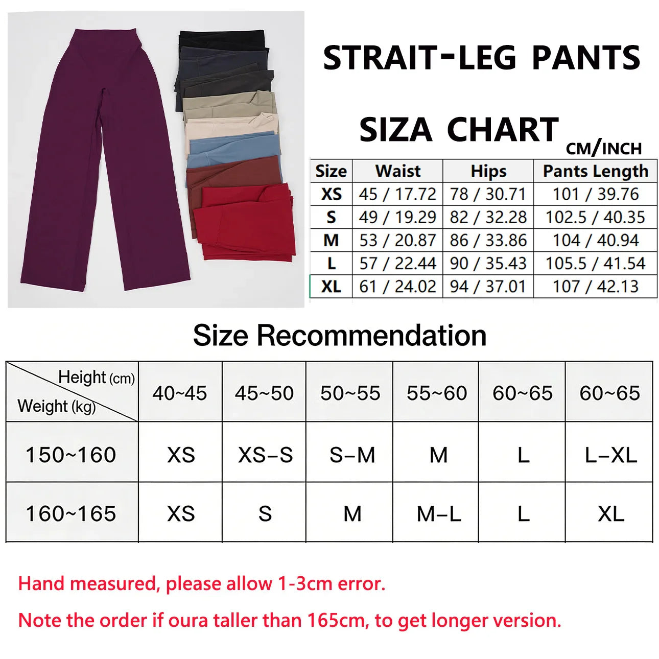 Women's Quick Dry Yoga Wide Leg Pants