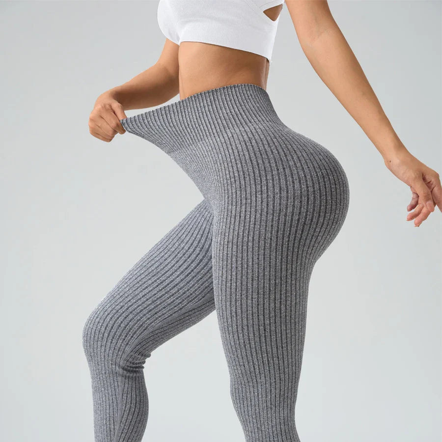 Women's Seamless Tummy Control Yoga Workout Leggings