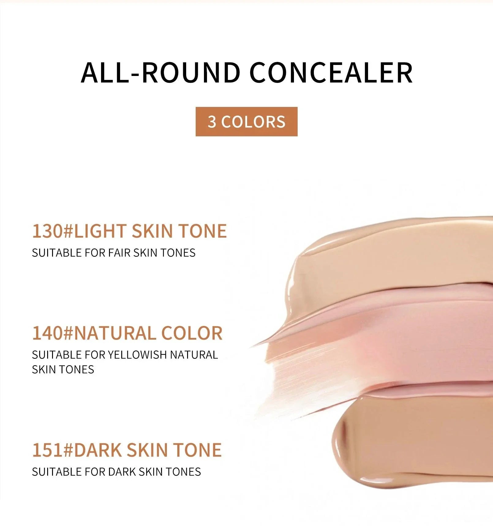 High Coverage Concealer Long-lasting Waterproof Foundation