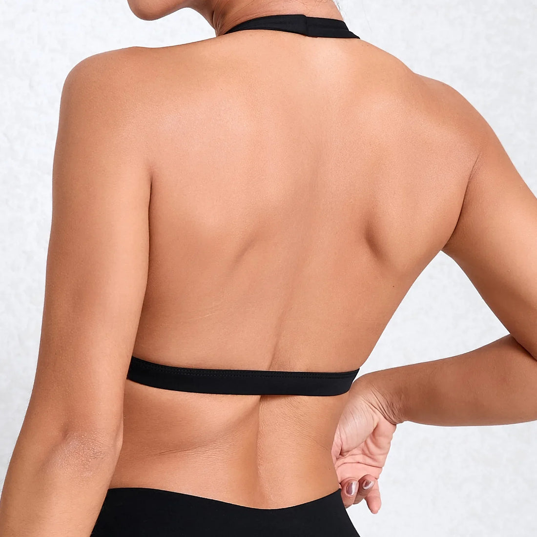 Women's Sexy Halter Backless Sports Bra