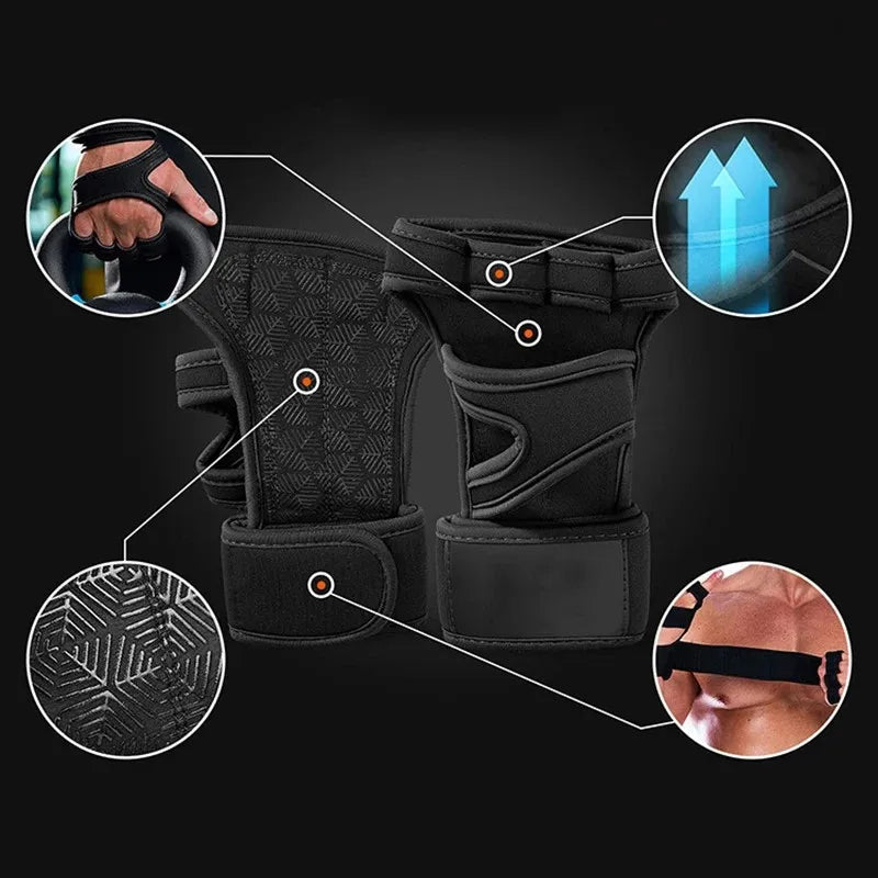 Gym Gloves for Men Women | Fitness Weight Lifting Gloves with Wrist Support