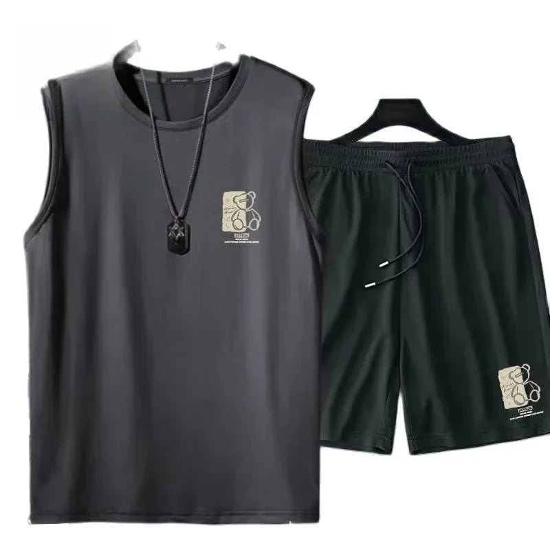 Men's Quick-Dry Basketball Short Set