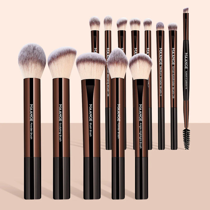 13PCS Makeup Kabuki Blendable Brush Set