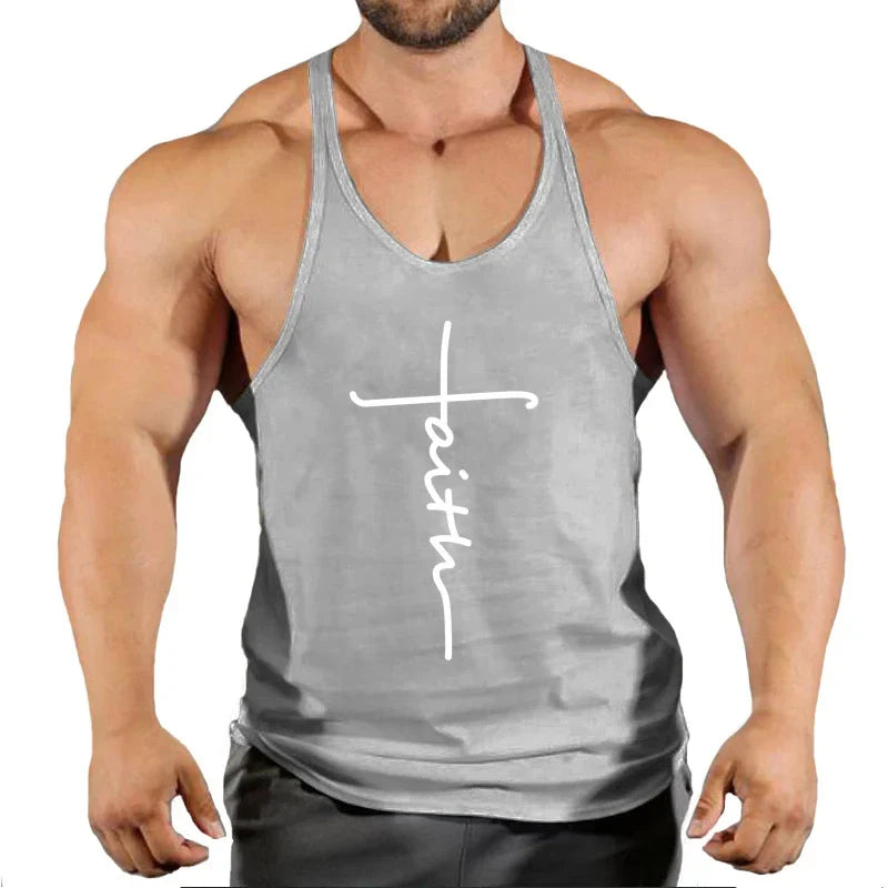 Men's Muscular Fitness Tank Top