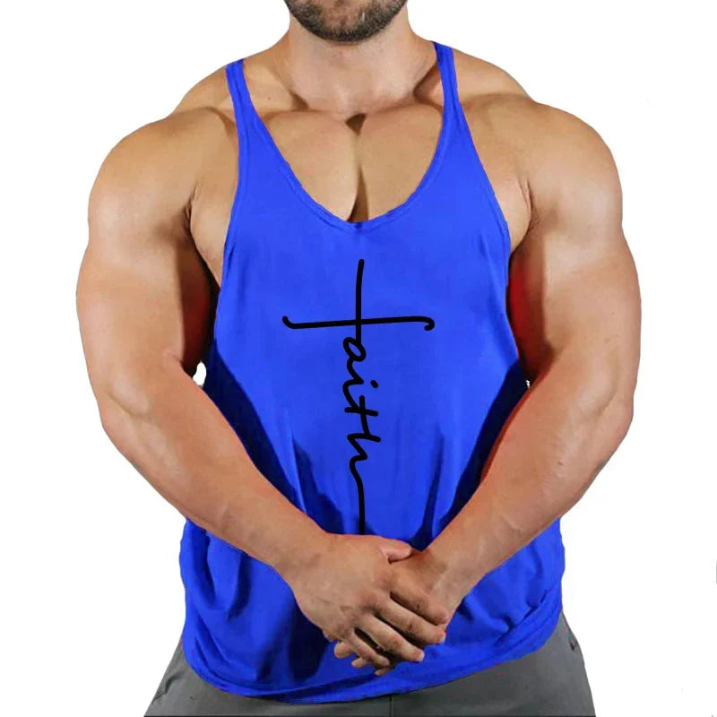 Men's Muscular Fitness Tank Top