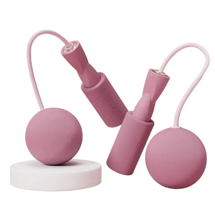 Cordless Jump Rope with Big Ball Indoor Fitness & Weight Loss