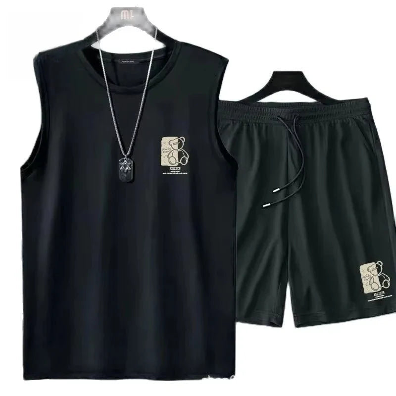 Men's Quick-Dry Basketball Short Set