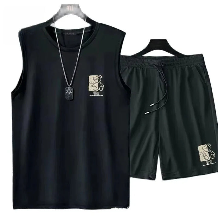 Men's Quick-Dry Basketball Short Set