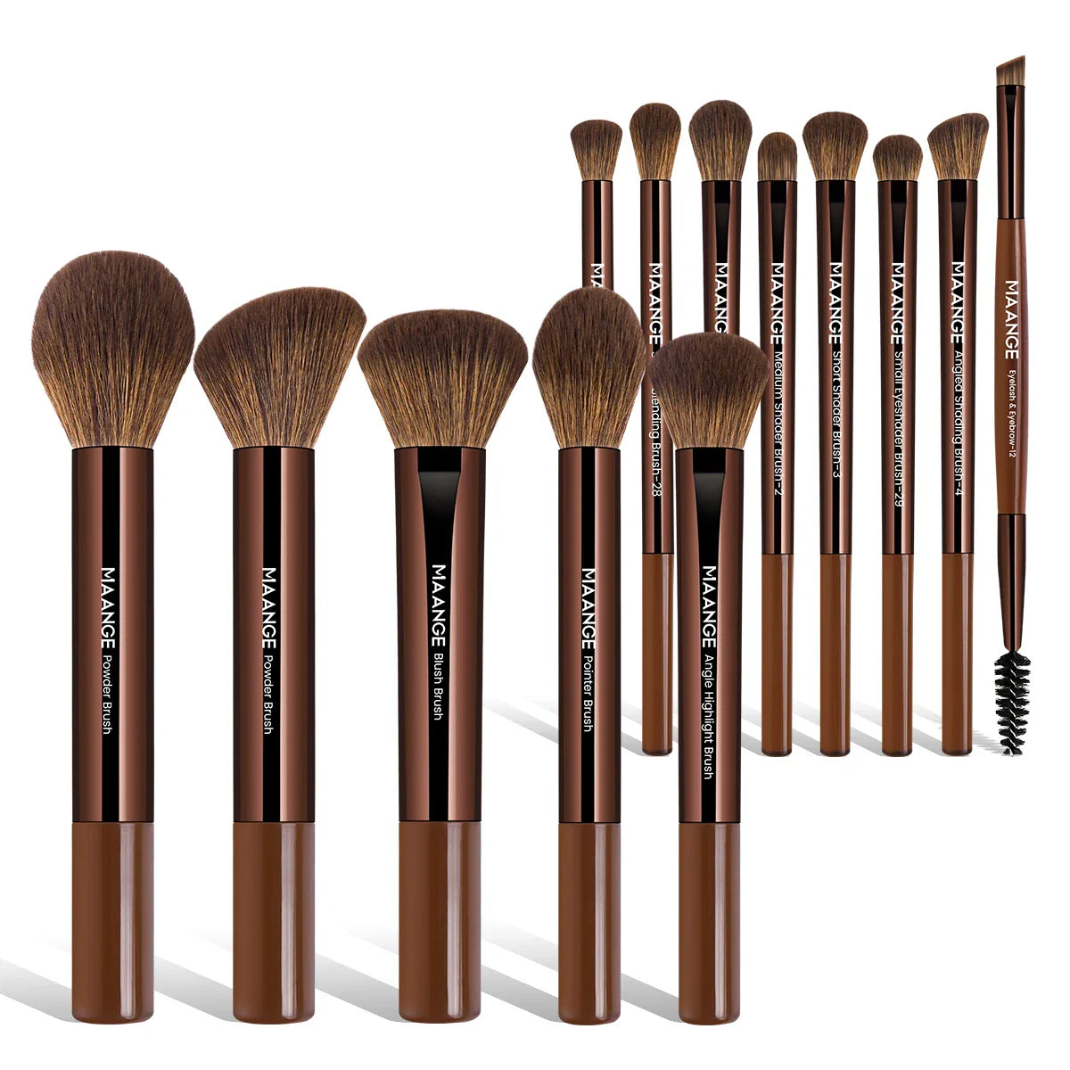 13PCS Makeup Kabuki Blendable Brush Set