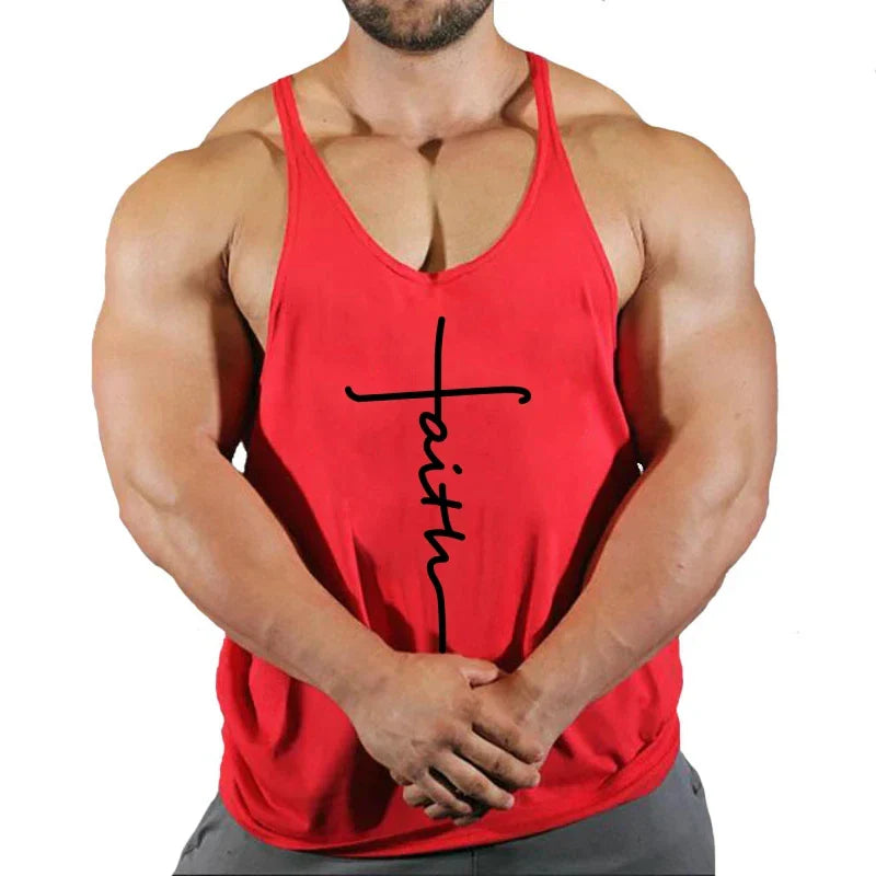 Men's Muscular Fitness Tank Top