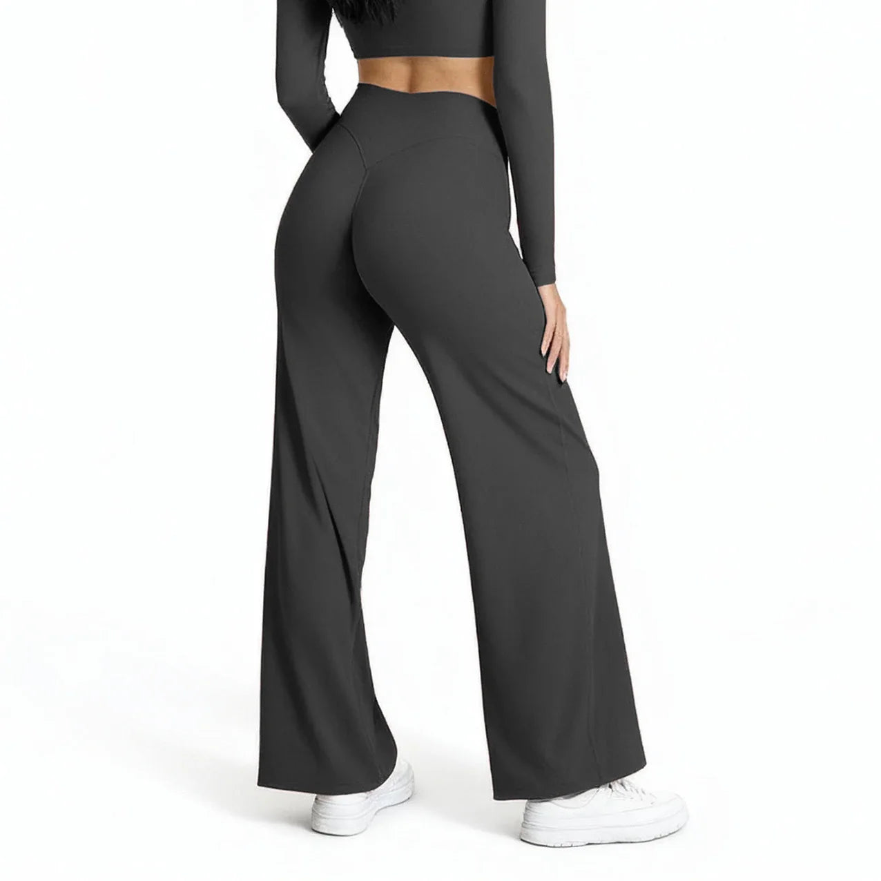 Women's Quick Dry Yoga Wide Leg Pants