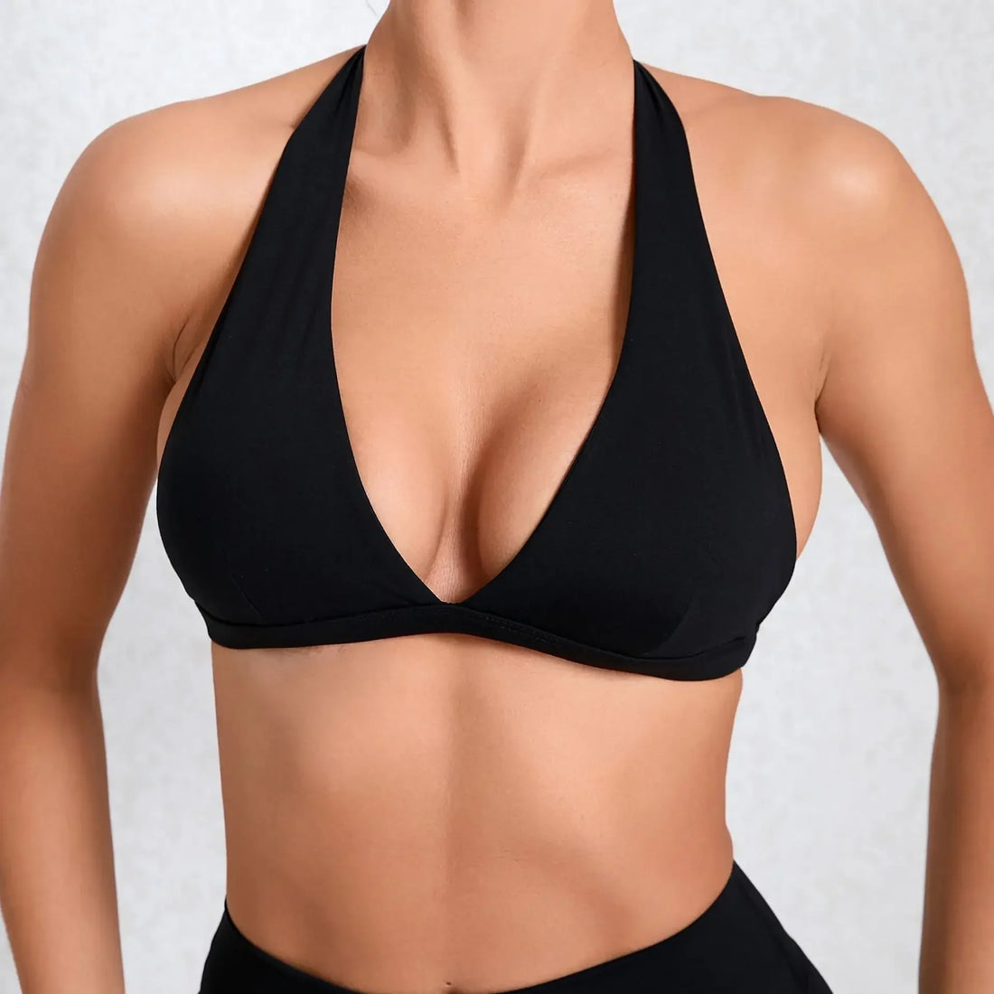 Women's Sexy Halter Backless Sports Bra