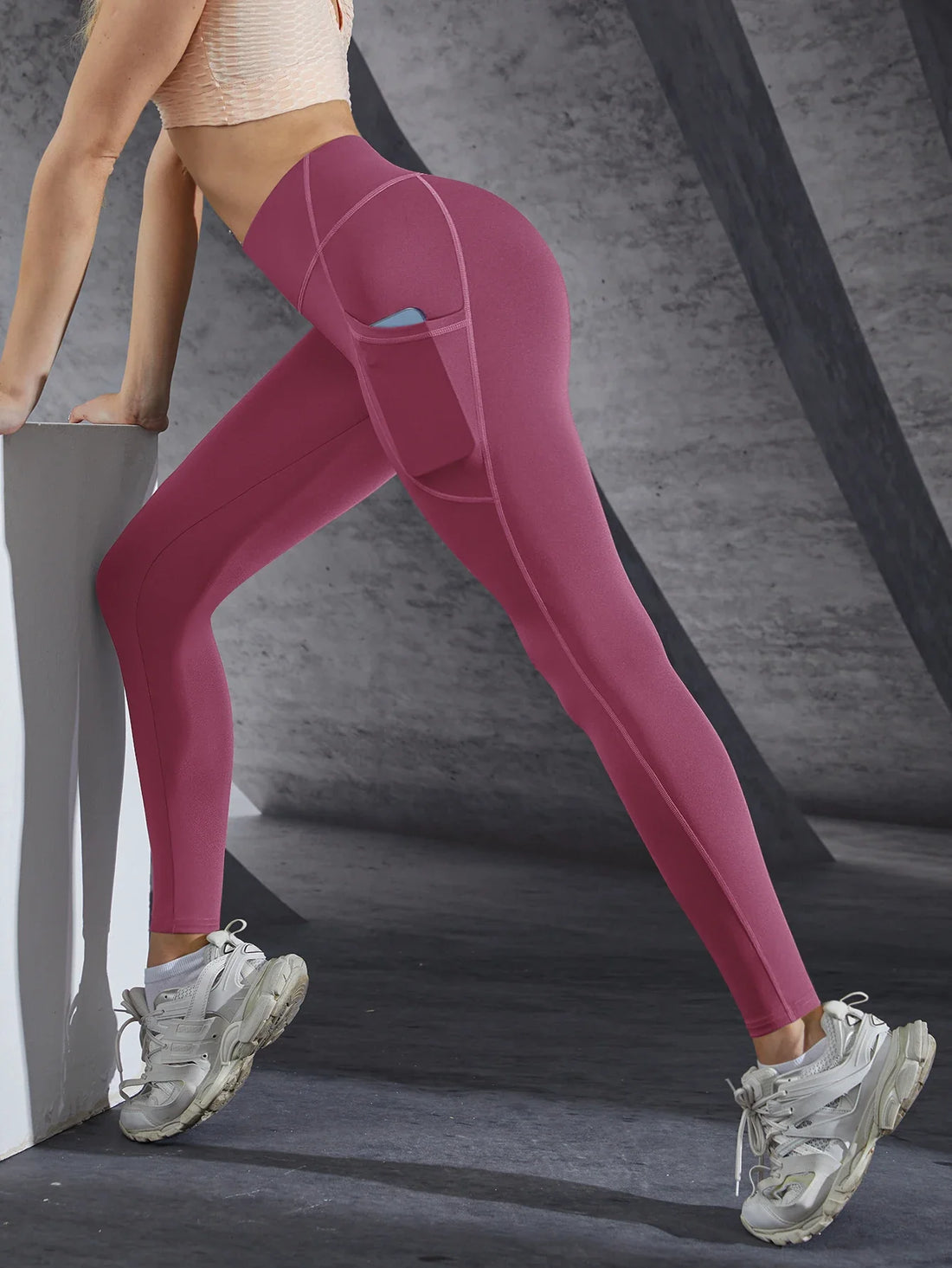 Women's High Waist Yoga Leggings with Pockets