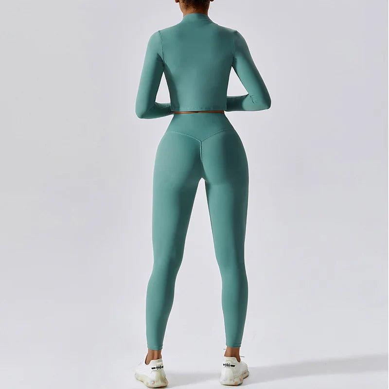 Women's 3 Piece ActiveWear Workout Outfit