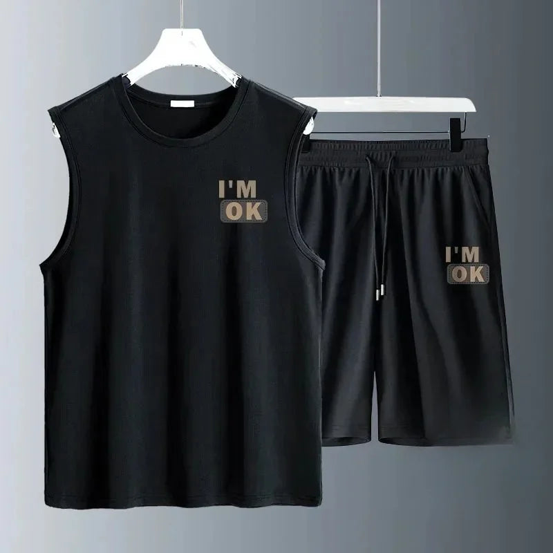 Men's Quick-Dry Basketball Short Set