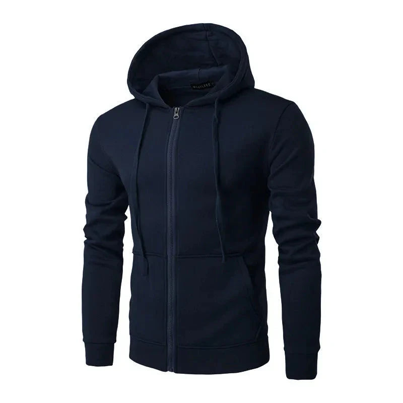 Men's Slim Fit Long Sleeve Casual Sweatshirt Hoodie