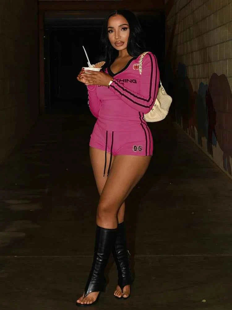 Women's Sporty Tracksuit Set