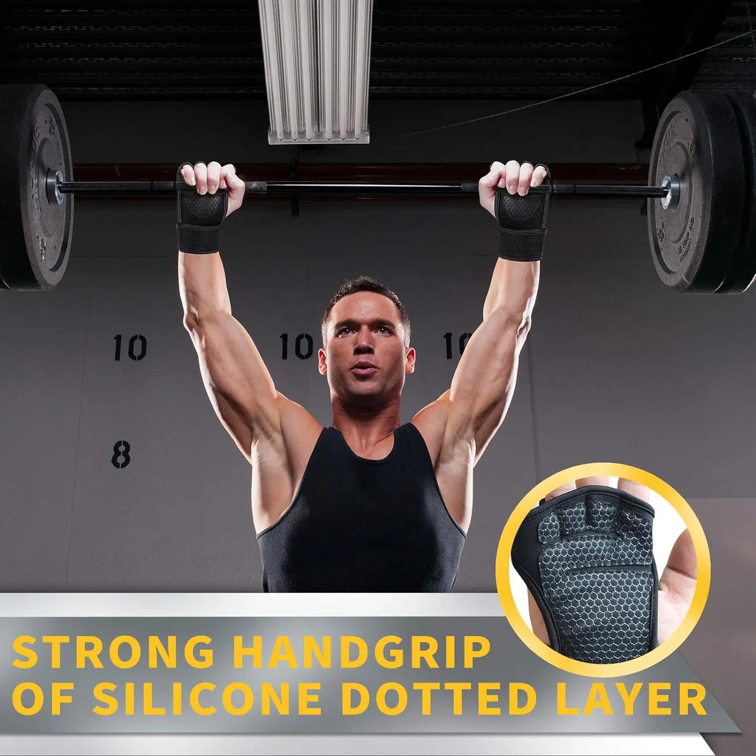 Gym Gloves for Men Women | Fitness Weight Lifting Gloves with Wrist Support