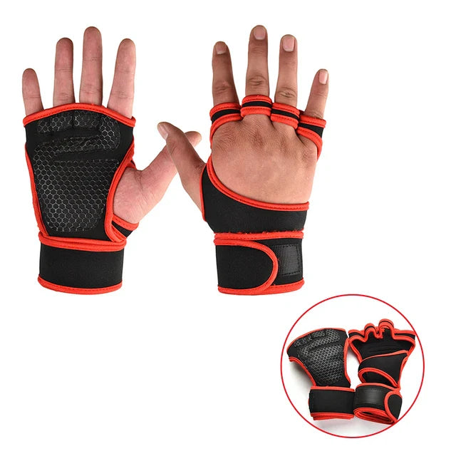 Gym Gloves for Men Women | Fitness Weight Lifting Gloves with Wrist Support