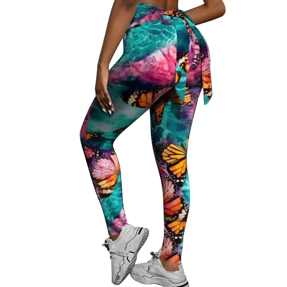 Women's Sexy Fitness Gym High Waist Leggings