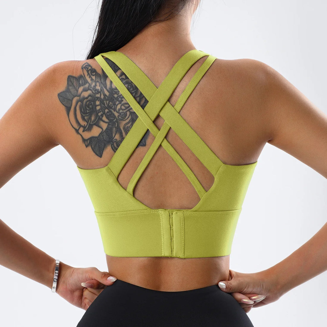 Women's High Impact Sports Bra with Back Closure