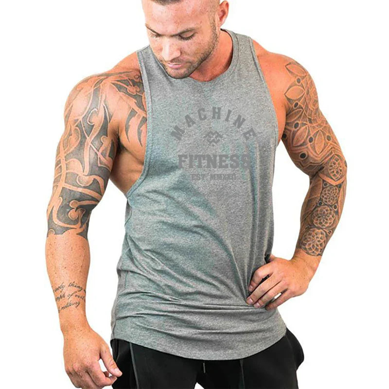 FlexFit Men's Cotton Muscle Tank Top