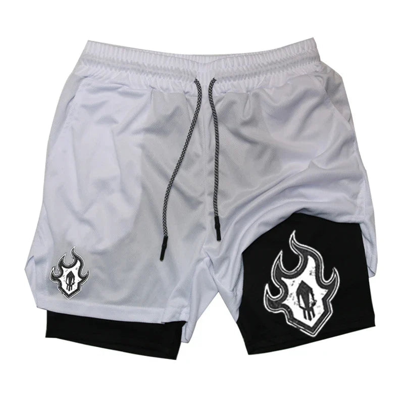 FlexiFit Men's 2-in-1 Performance Running Shorts