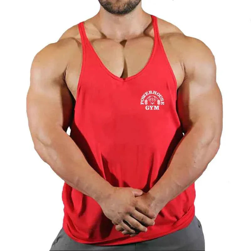 Men's 3D Printed Quick-Dry Sports Tank Top