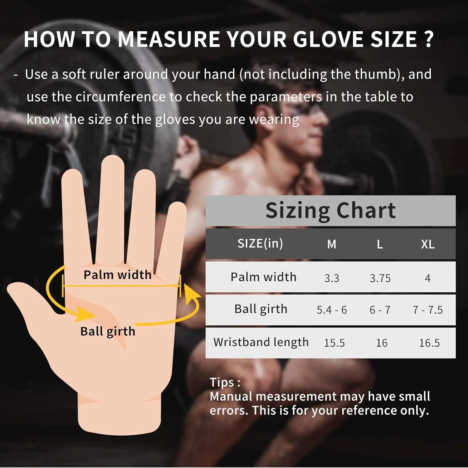 Gym Gloves for Men Women | Fitness Weight Lifting Gloves with Wrist Support