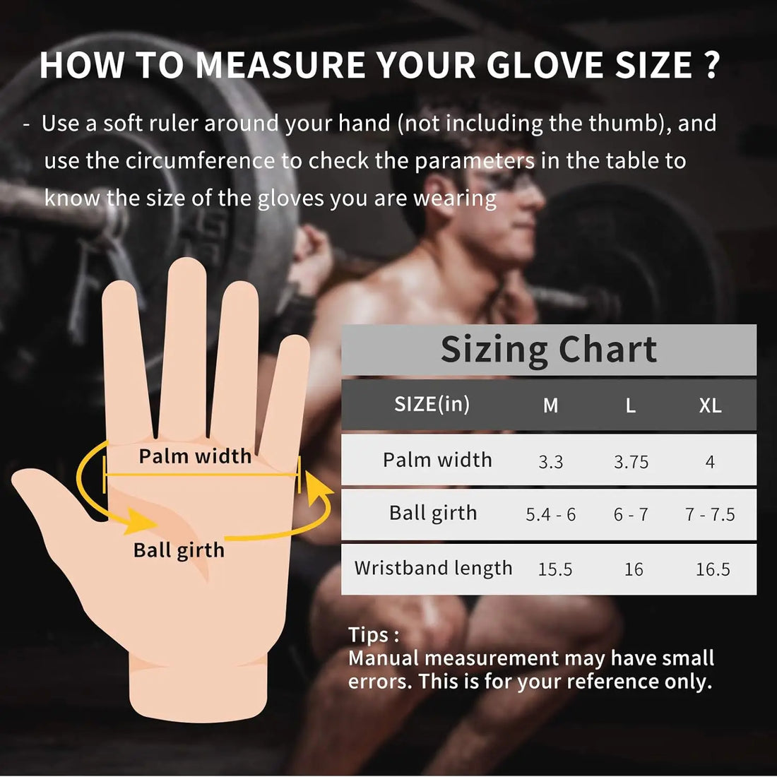 Gym Gloves for Men Women | Fitness Weight Lifting Gloves with Wrist Support