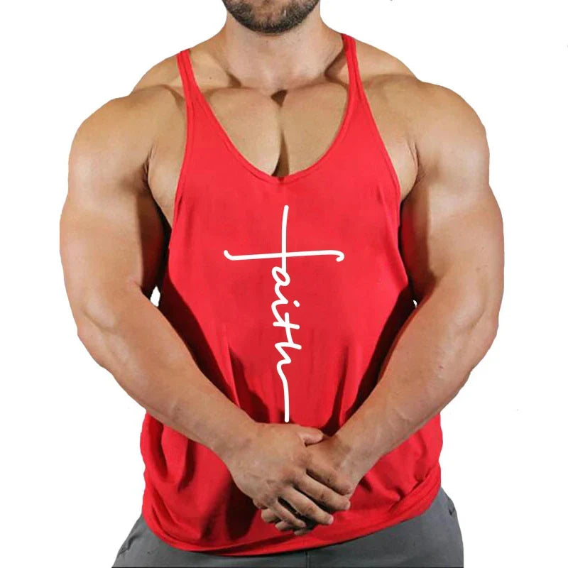Men's Muscular Fitness Tank Top