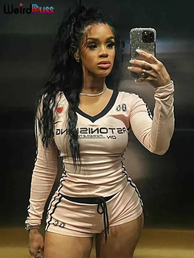 Women's Sporty Tracksuit Set